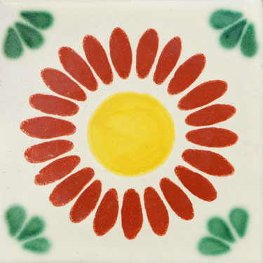 Mexican Handmade Tile Rosalinda 1165